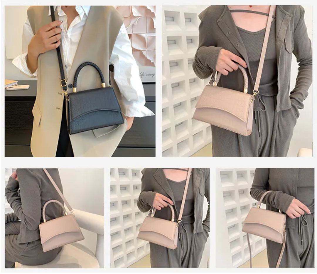Style Spring Women's Handbag made of PU leather with Crossbody strap | Kalsten