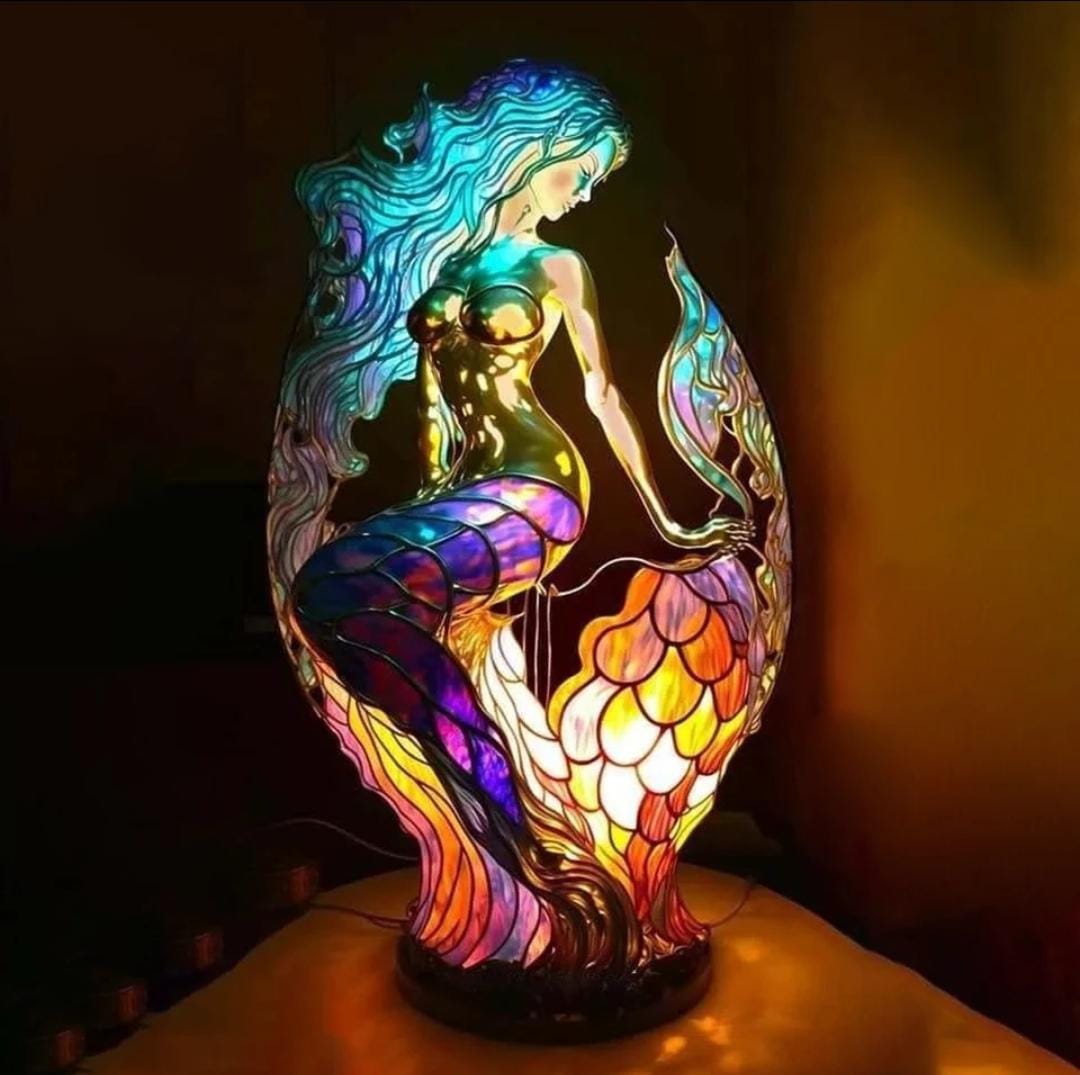 Decorative Animal Glass Table Lamp Noxord