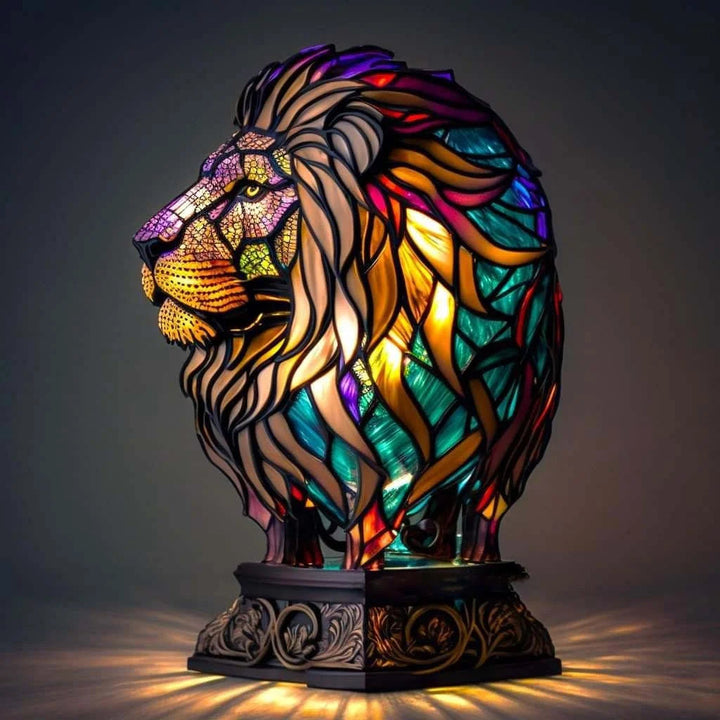 Decorative Animal Glass Table Lamp Noxord