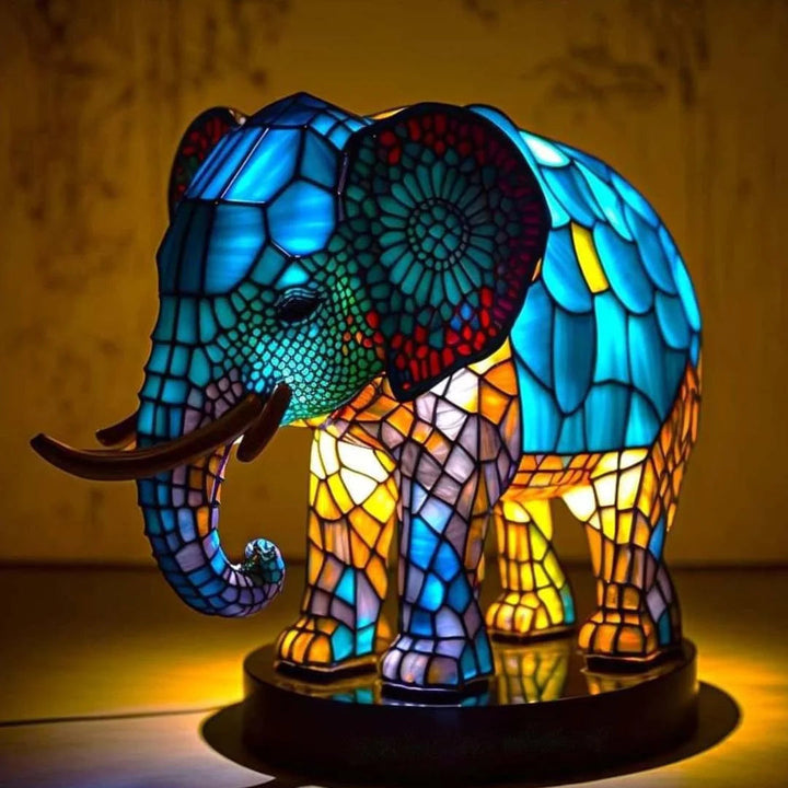Decorative Animal Glass Table Lamp Noxord