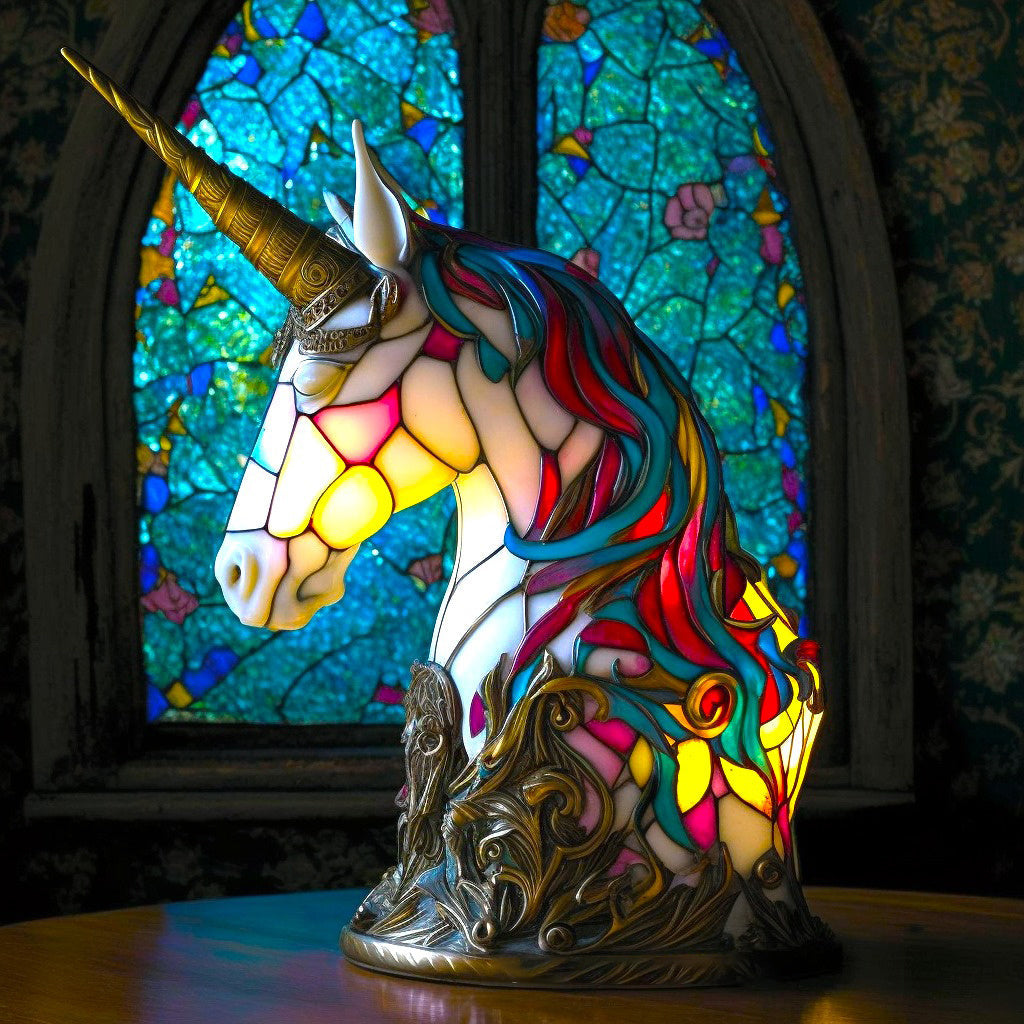 Decorative Animal Glass Table Lamp Noxord