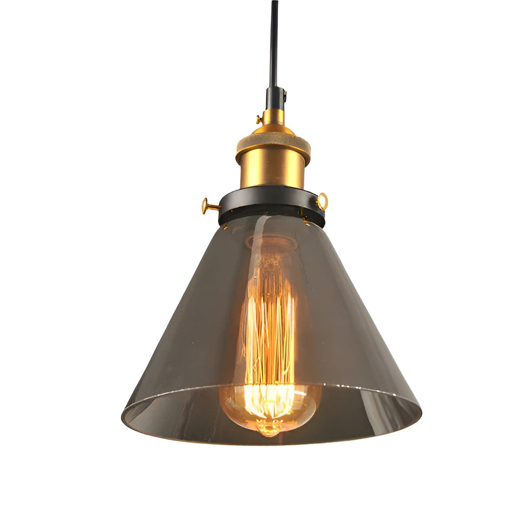 Hanging lamp made of antique glass – Vintage style for stylish lighting | Kalsten