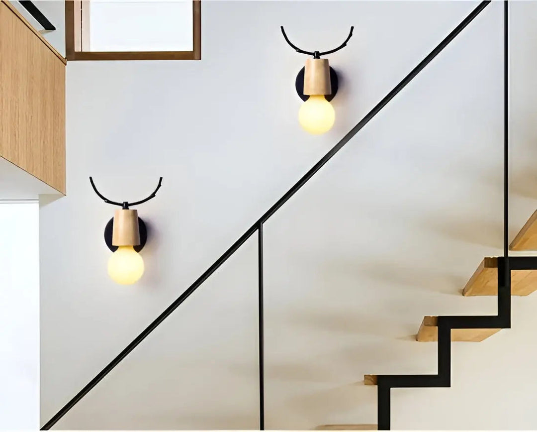 Nordic Glow Antler LED Wall Lamp – Elegant & Energy Efficient Design Noxord