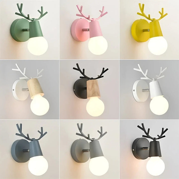 Nordic Glow Antler LED Wall Lamp – Elegant & Energy Efficient Design Noxord