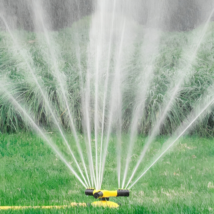 Kalsten | Rotating Lawn Sprinkler – 360° Adjustable Garden Watering