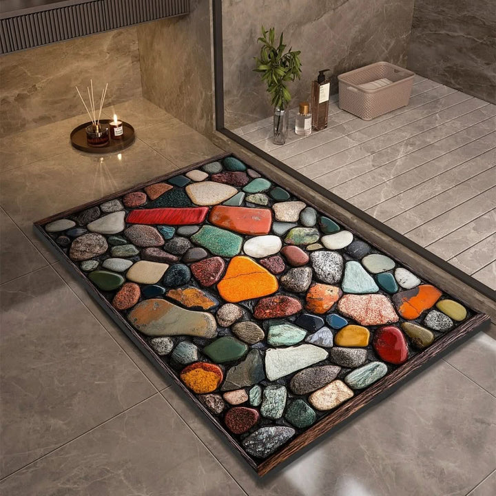 Kalsten | Diatomaceous Earth Bath Mat for Safety & Comfort