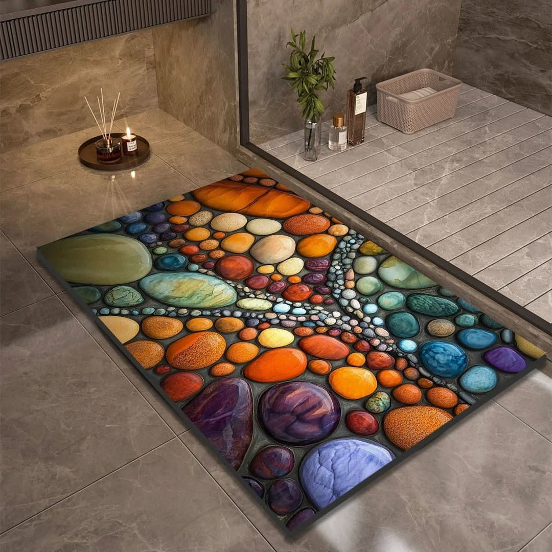 Kalsten | Diatomaceous Earth Bath Mat for Safety & Comfort