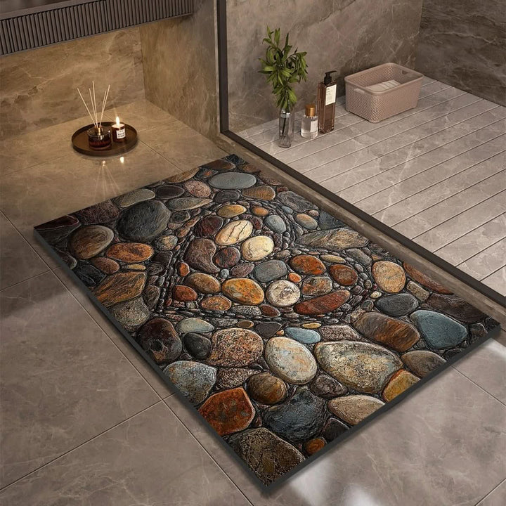 Kalsten | Diatomaceous Earth Bath Mat for Safety & Comfort