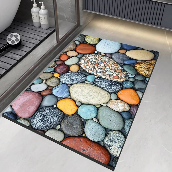Kalsten | Diatomaceous Earth Bath Mat for Safety & Comfort