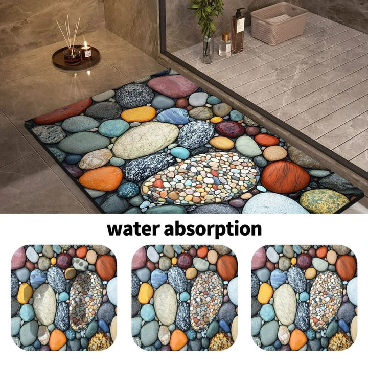 Kalsten | Diatomaceous Earth Bath Mat for Safety & Comfort