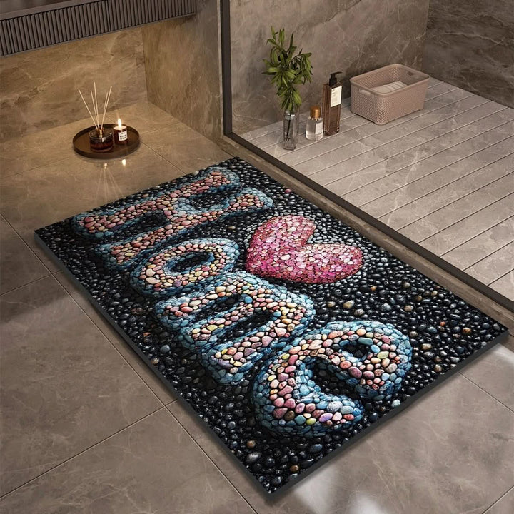 Kalsten | Diatomaceous Earth Bath Mat for Safety & Comfort