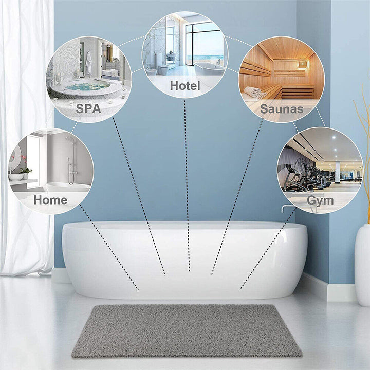 SafeSpa Shower Mat – Non-slip and Hygienic Bath Mat with Spa Comfort | Kalsten