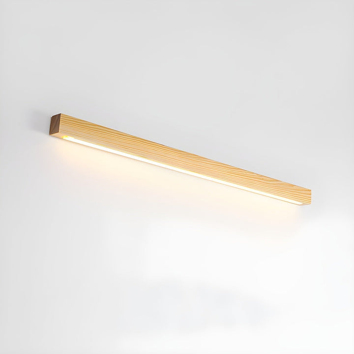 Arlo Linear Wood Lamp bracket Wall Light | Kalsten