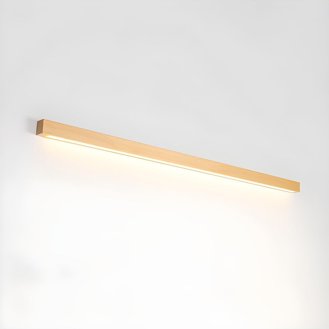 Arlo Linear Wood Lamp bracket Wall Light | Kalsten