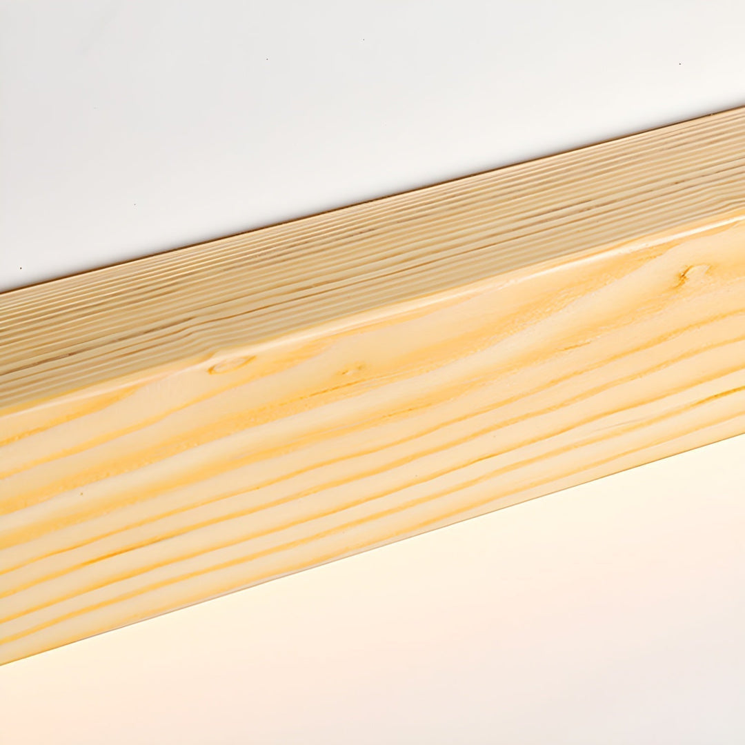 Arlo Linear Wood Lamp bracket Wall Light | Kalsten