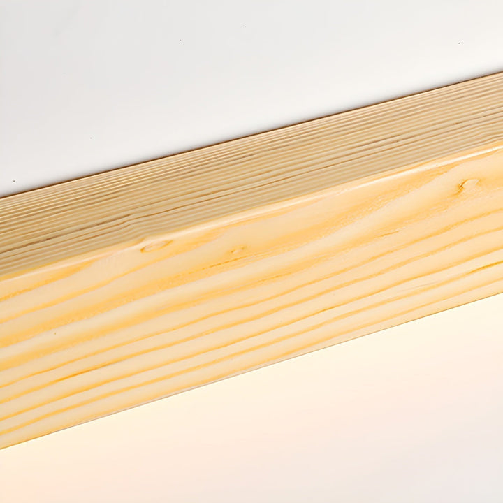 Arlo Linear Wood Lamp bracket Wall Light | Kalsten