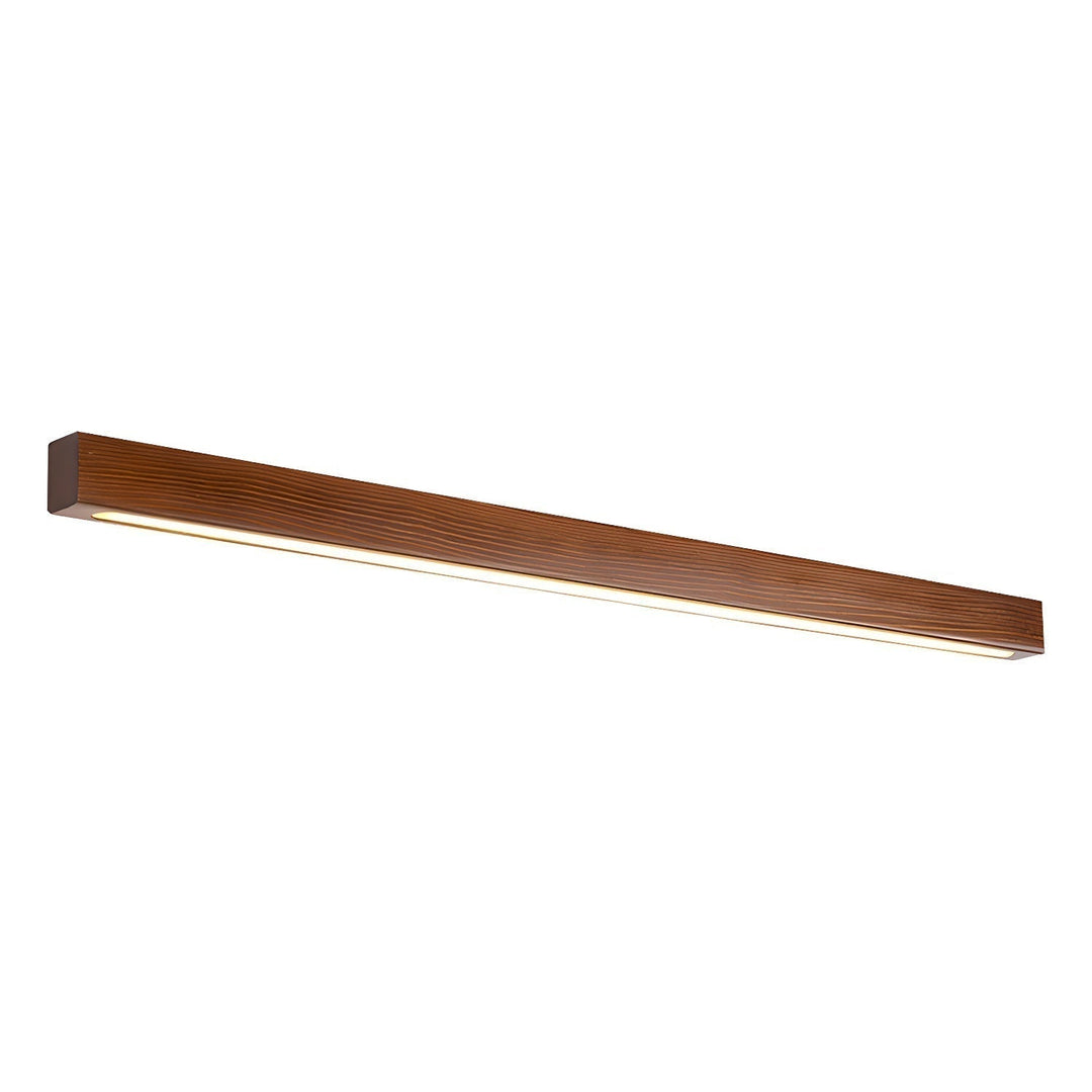 Arlo Linear Wood Lamp bracket Wall Light | Kalsten