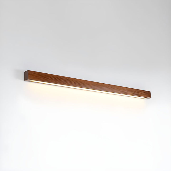 Arlo Linear Wood Lamp bracket Wall Light | Kalsten