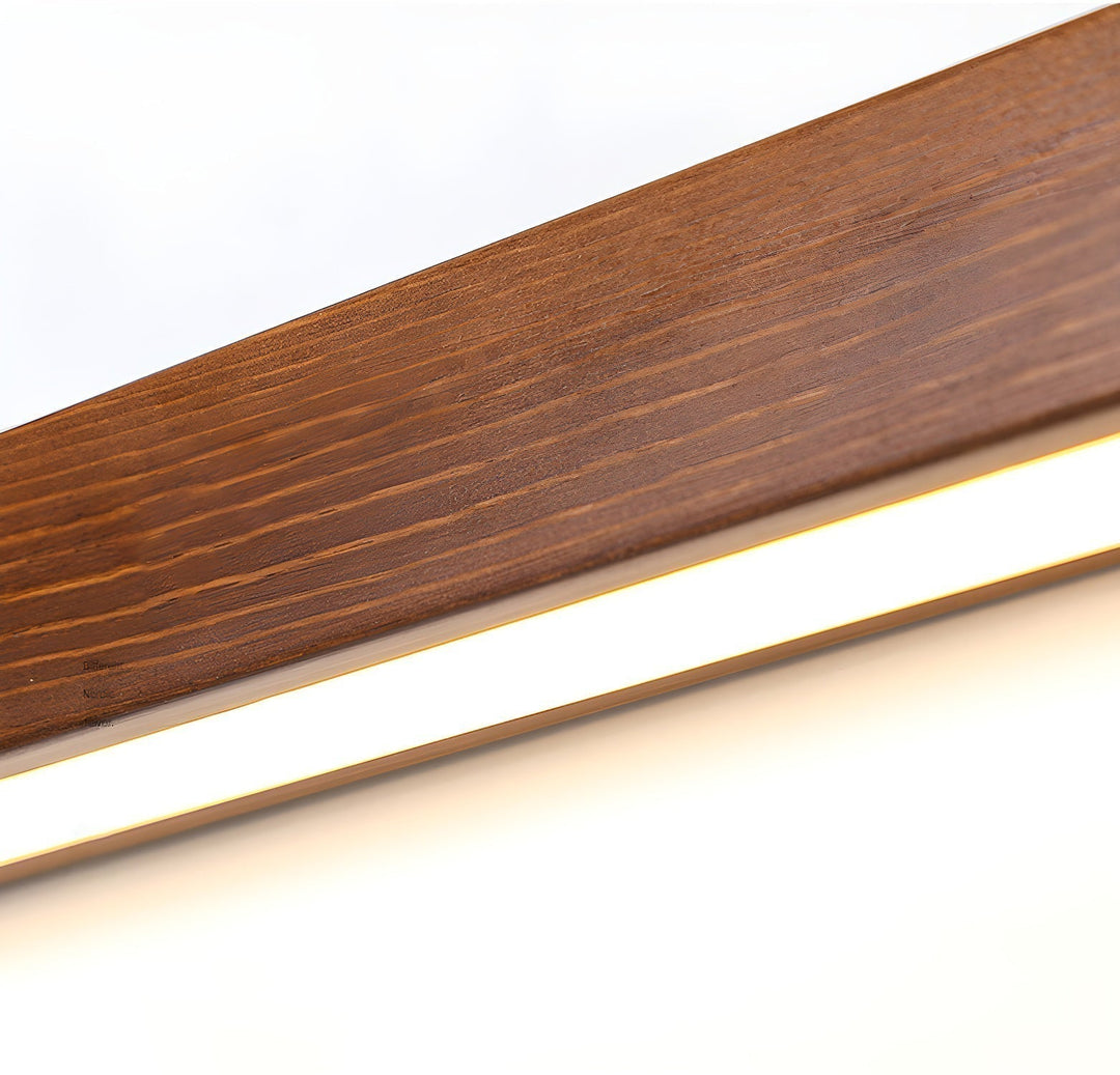 Arlo Linear Wood Lamp bracket Wall Light | Kalsten