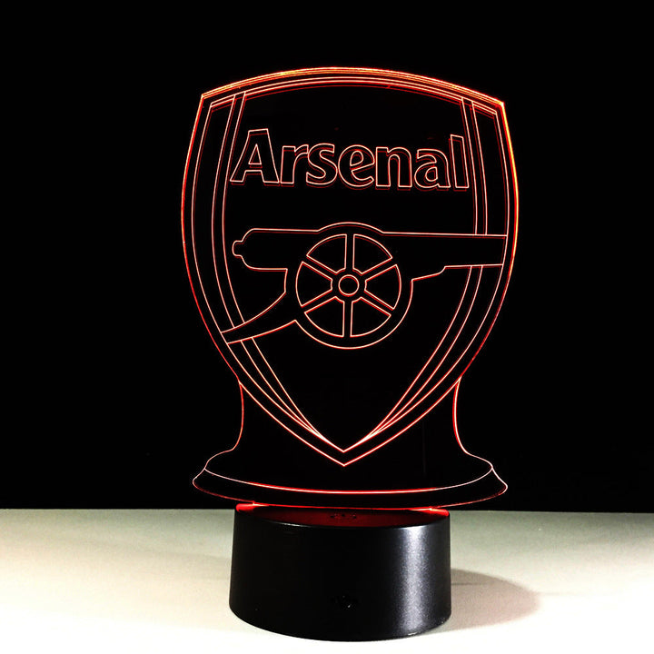 Football Arsenal 3D Optical Illusion Lamp | Noxord