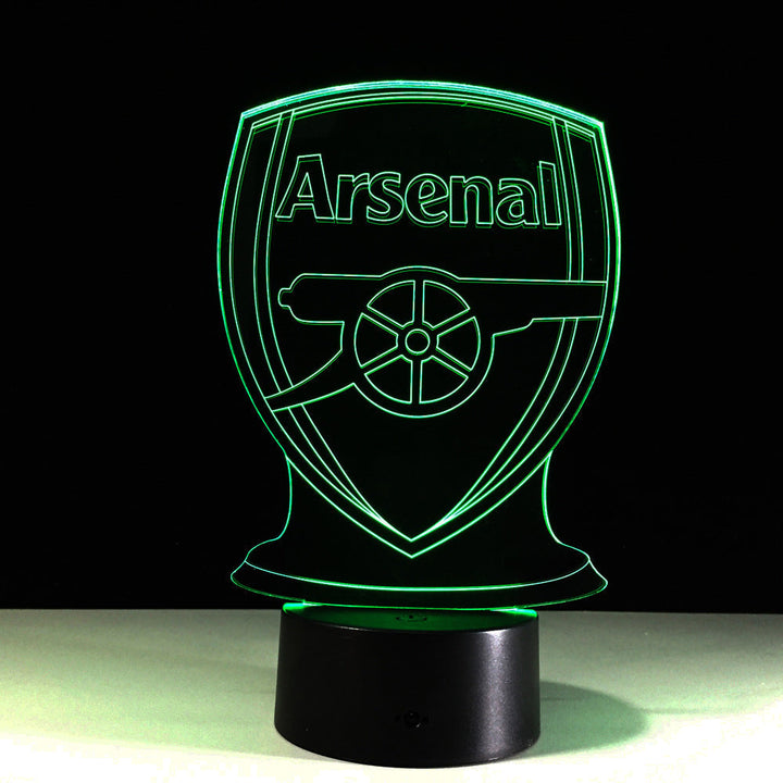 Football Arsenal 3D Optical Illusion Lamp | Noxord
