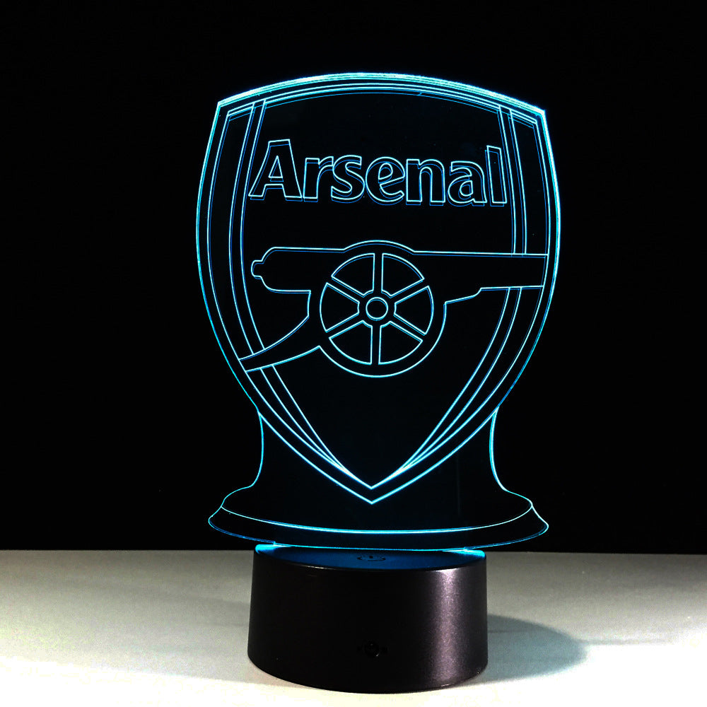 Kalsten | Football Arsenal 3D Optical Illusion Lamp