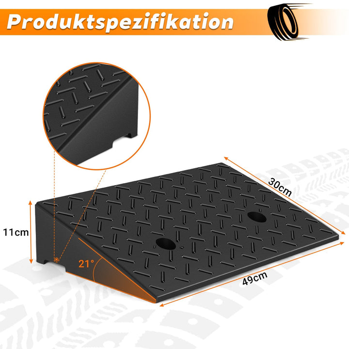 2x Loading ramp vehicle ramp up to 10T | Kalsten