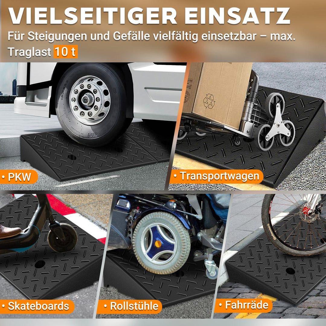2x Loading ramp vehicle ramp up to 10T | Kalsten