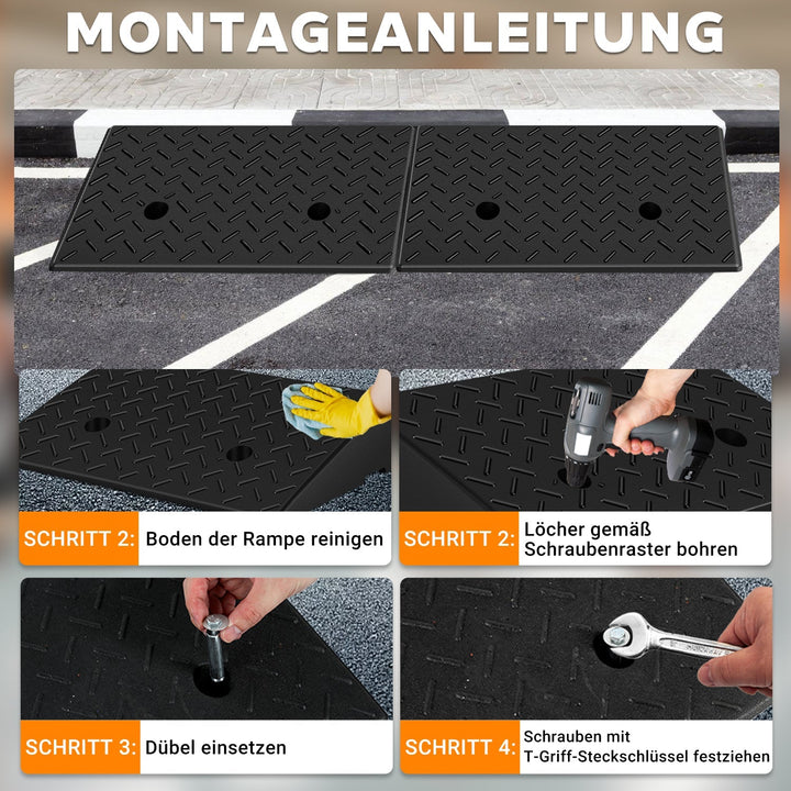 2x Loading ramp vehicle ramp up to 10T | Kalsten