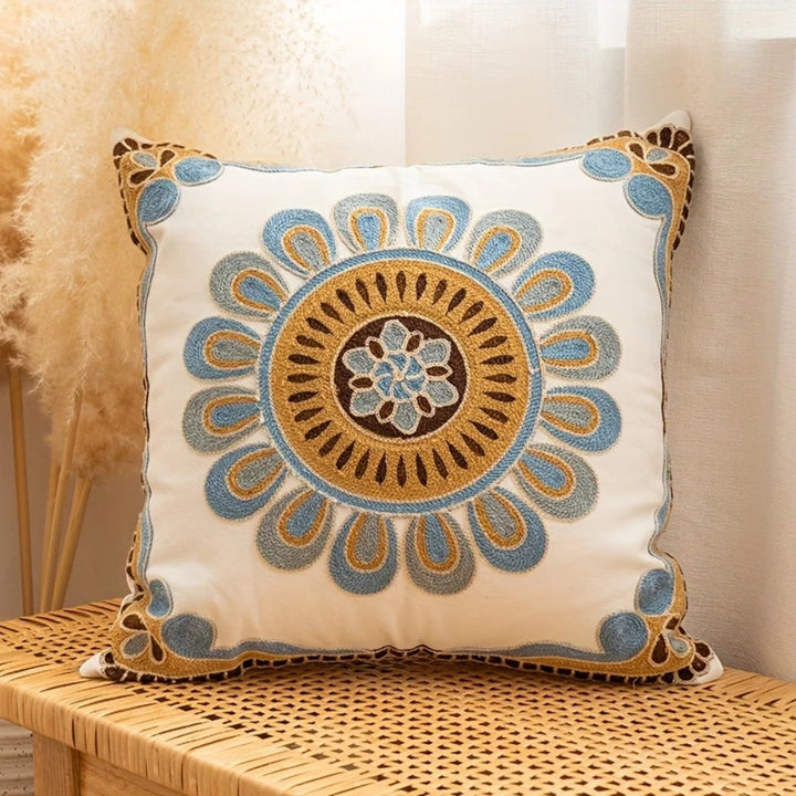 Kalsten | Aurae Embroidered Vintage Cushion Cover
