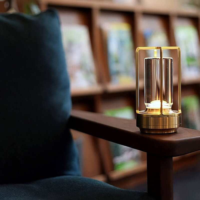 Auralight Wireless Table Lamp Crystal Glass Touch Control | Noxord