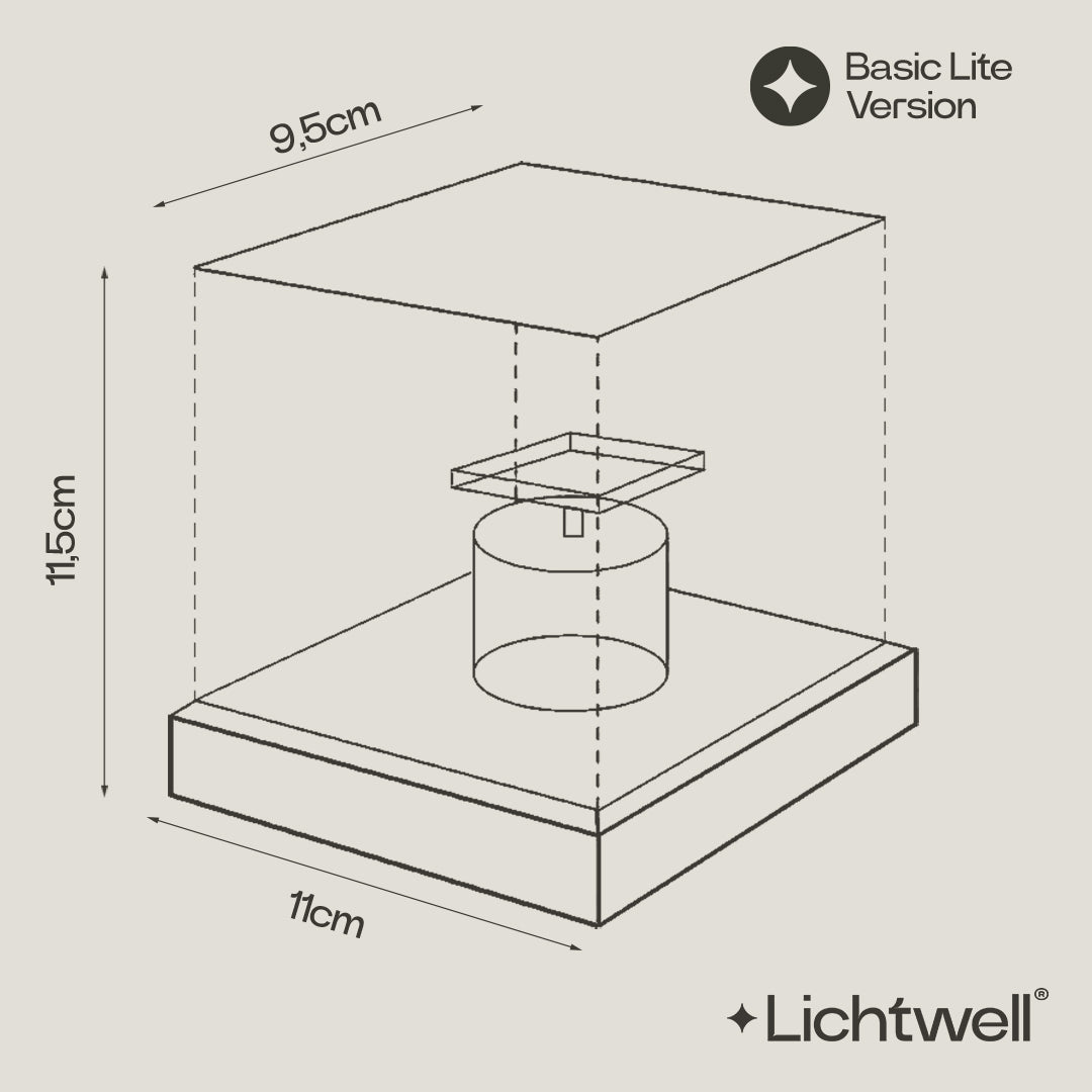LED Table Lamp with Water Wave Effect | Kalsten