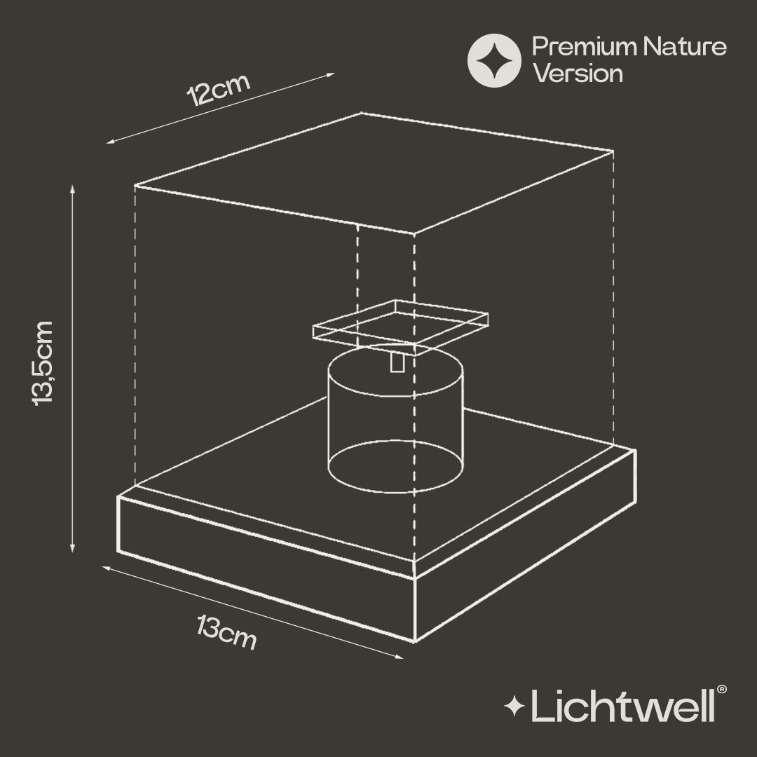 LED Table Lamp with Water Wave Effect | Kalsten