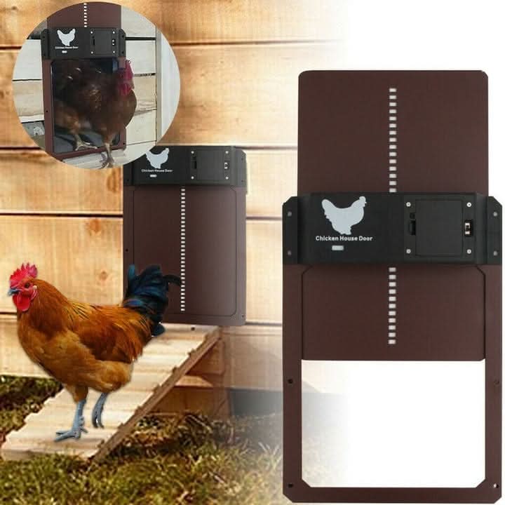 Kalsten | Automatic Chicken Coop Door with Light Sensor & Weather Protection