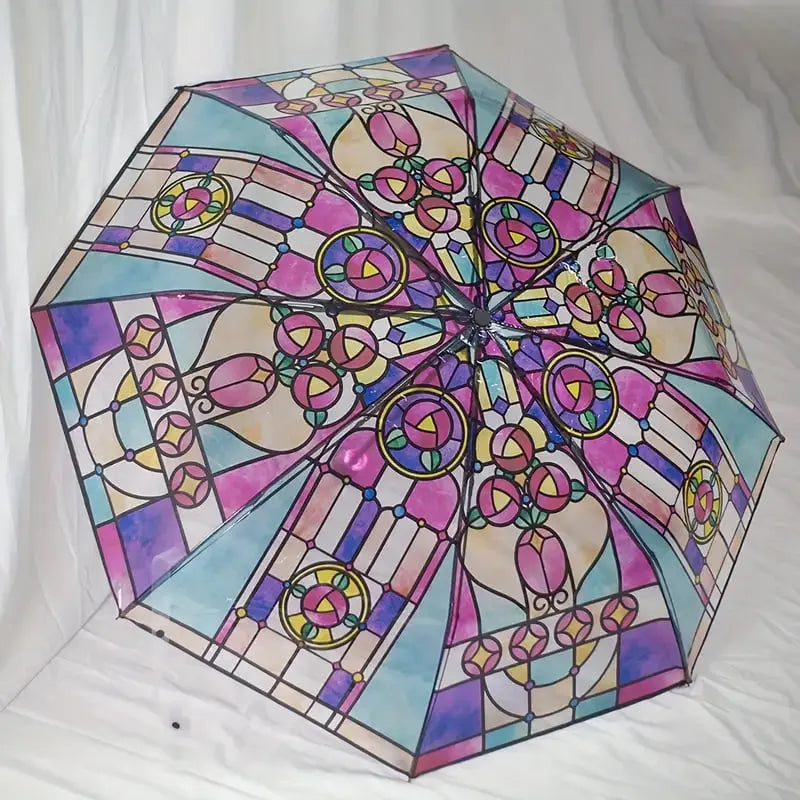 Kalsten | Automatic umbrella in vintage style – Inspired by poetry & glass art