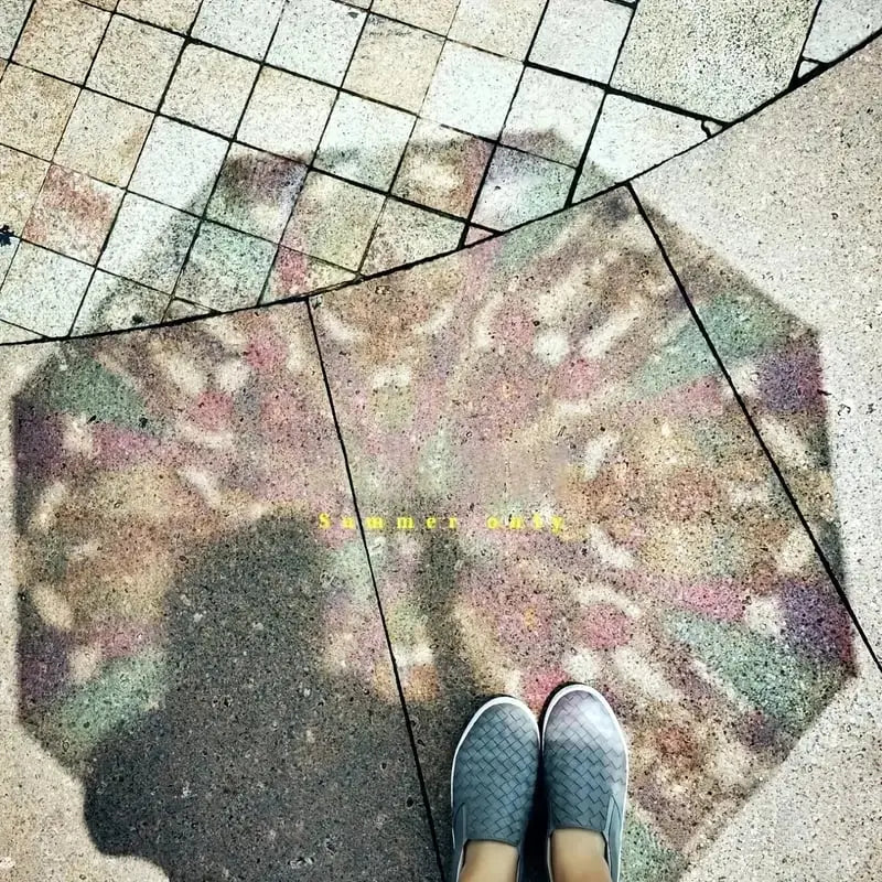 Kalsten | Automatic Umbrella – Vintage Design with Stained Glass and Wind PRedection