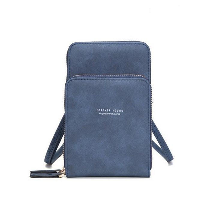 Noxord | Triple Secure Leather Phone Purse: Elegance Meets Practicality