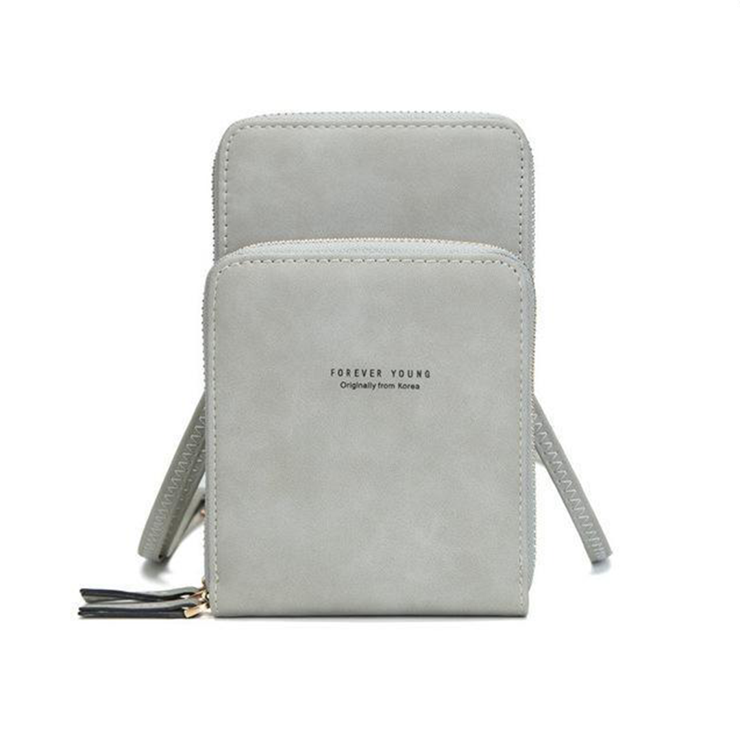 Noxord | Triple Secure Leather Phone Purse: Elegance Meets Practicality