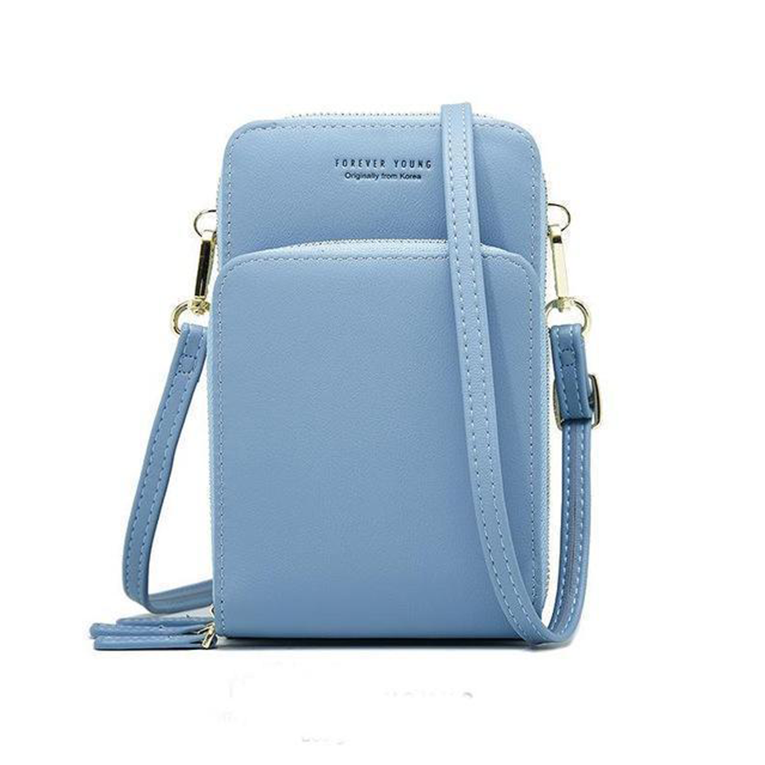 Noxord | Triple Secure Leather Phone Purse: Elegance Meets Practicality