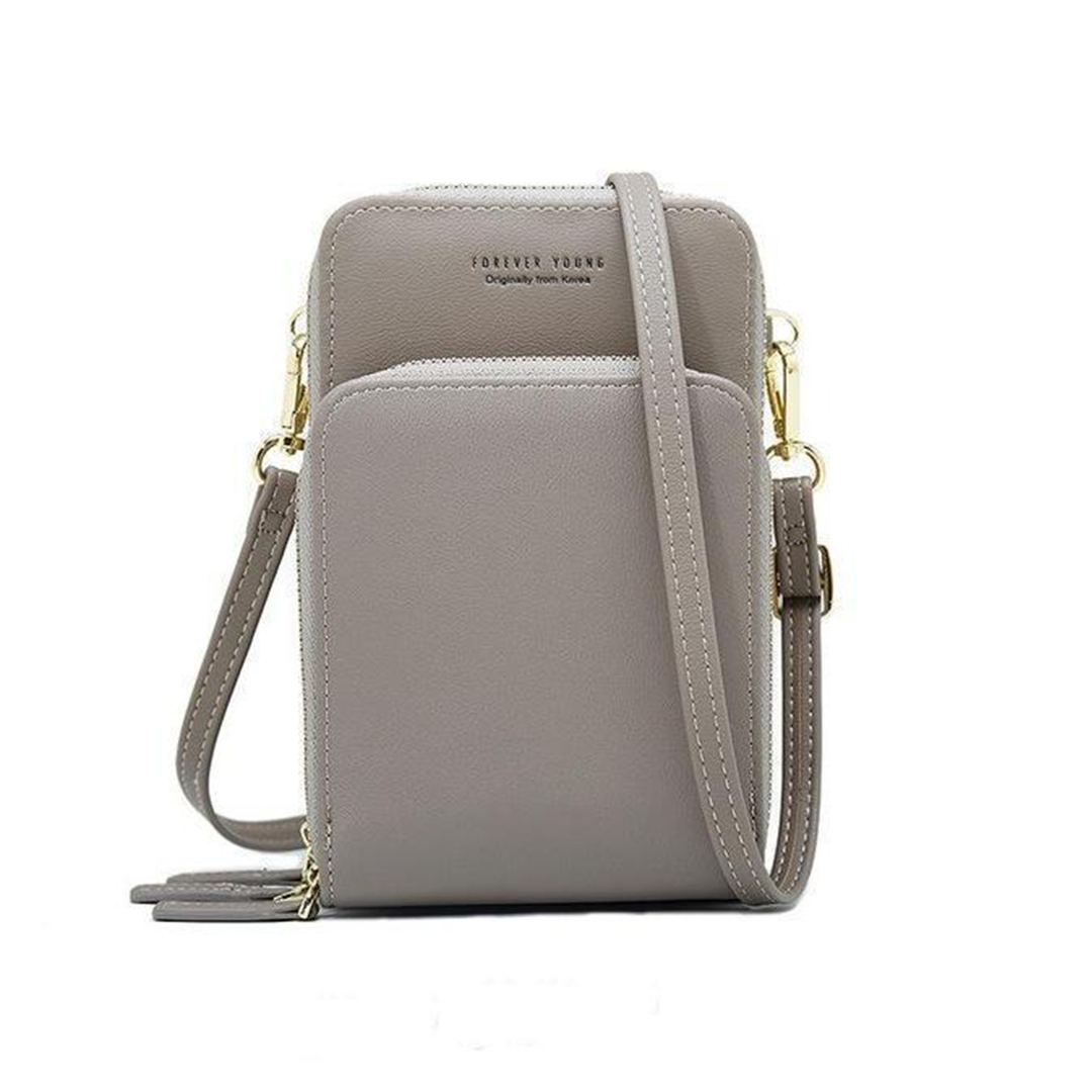 Noxord | Triple Secure Leather Phone Purse: Elegance Meets Practicality