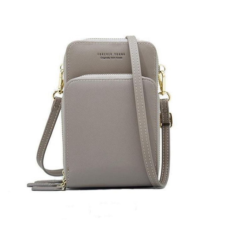 Noxord | Triple Secure Leather Phone Purse: Elegance Meets Practicality