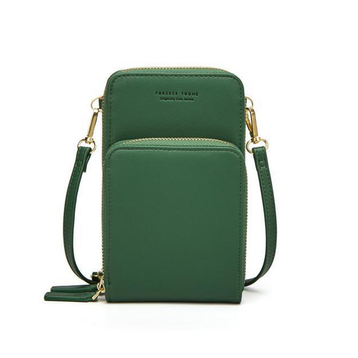 Noxord | Triple Secure Leather Phone Purse: Elegance Meets Practicality