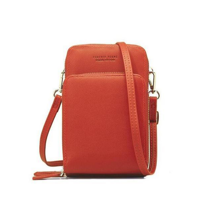 Noxord | Triple Secure Leather Phone Purse: Elegance Meets Practicality
