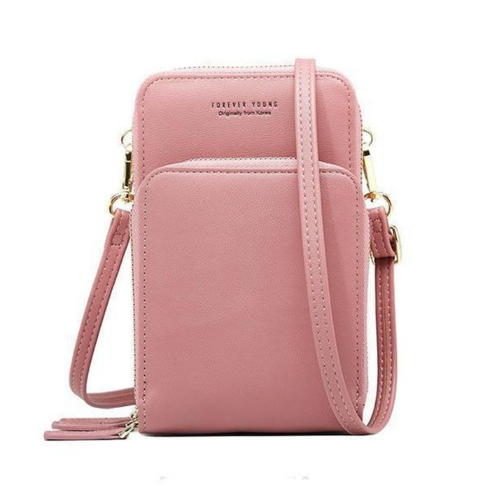 Noxord | Triple Secure Leather Phone Purse: Elegance Meets Practicality