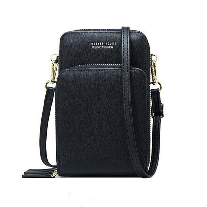 Noxord | Triple Secure Leather Phone Purse: Elegance Meets Practicality