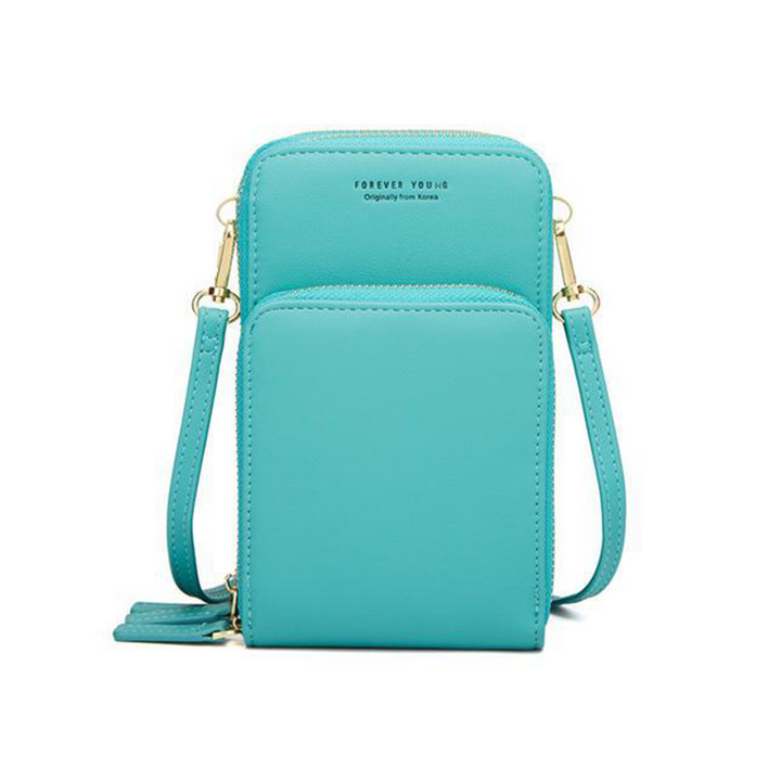 Noxord | Triple Secure Leather Phone Purse: Elegance Meets Practicality