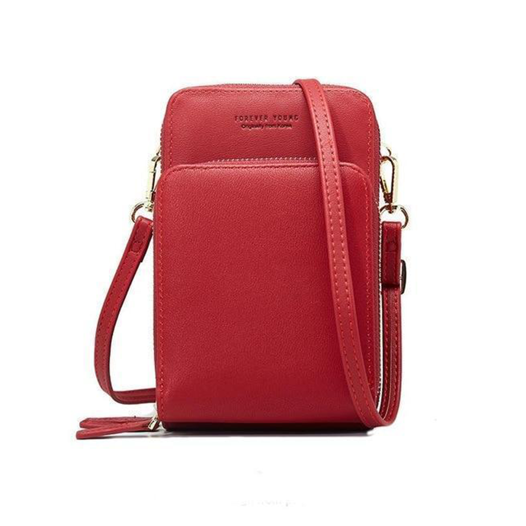 Noxord | Triple Secure Leather Phone Purse: Elegance Meets Practicality