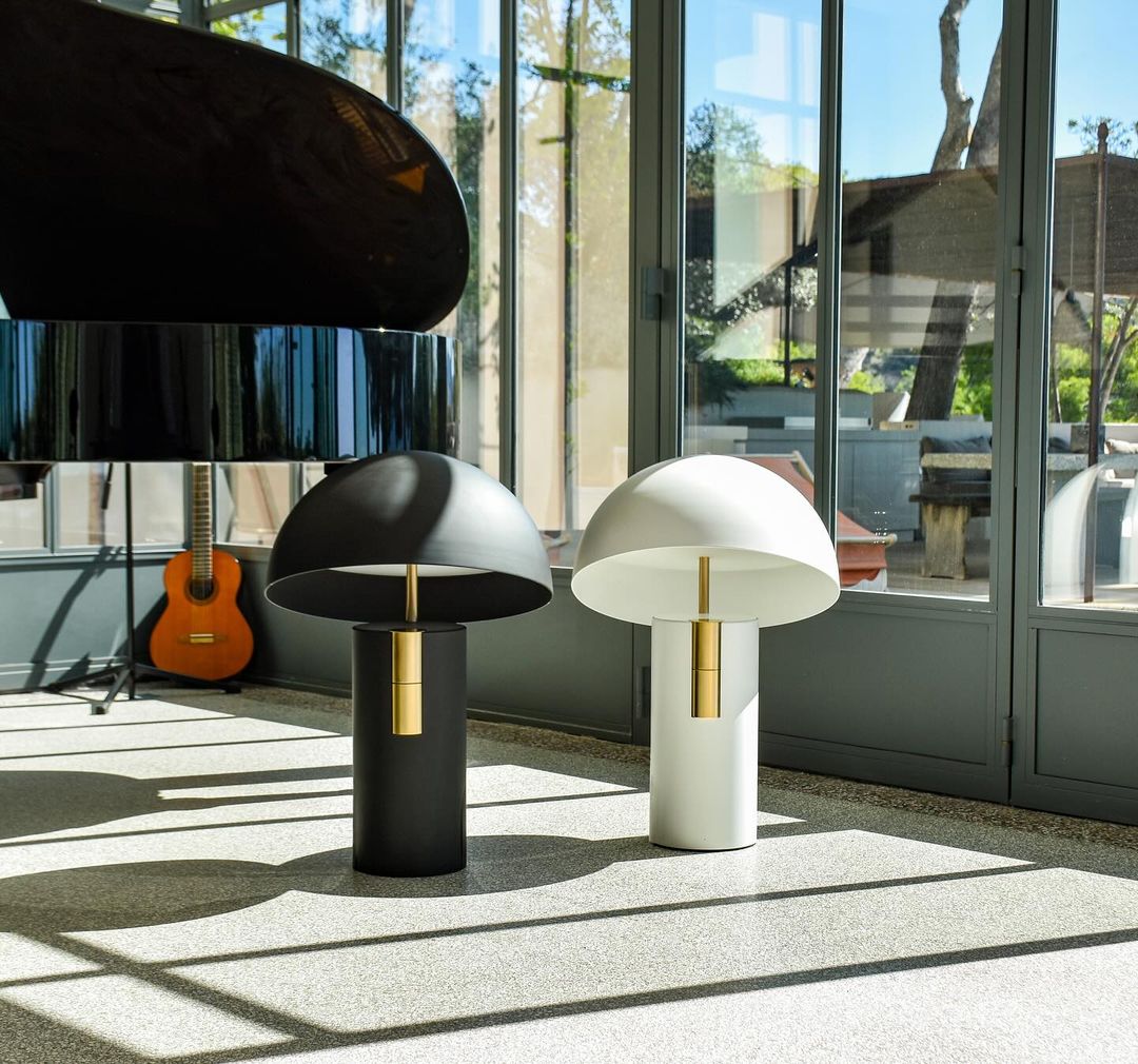 Table Lamp - RetroWave - Minimalist & Adjustable Design - Chic Modern Elegance | Noxord