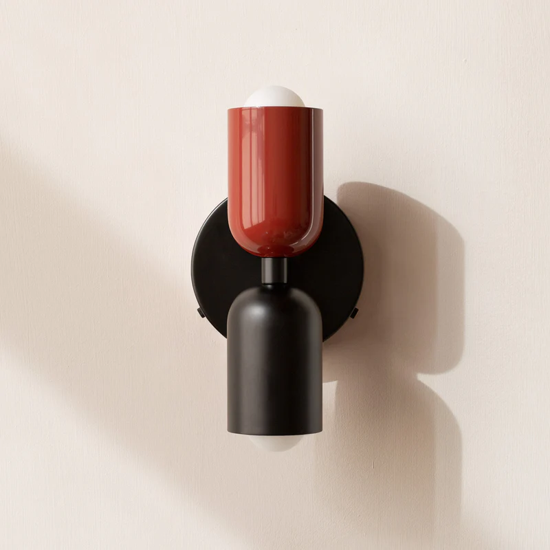 Kalsten | Modern Vintage Double-Headed Utility Room Wall Light - Stylish Illumination for Contemporary Spaces