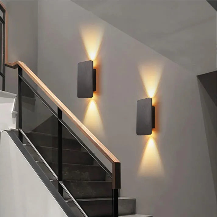 Modern Rectangle Metal Wall Lamp